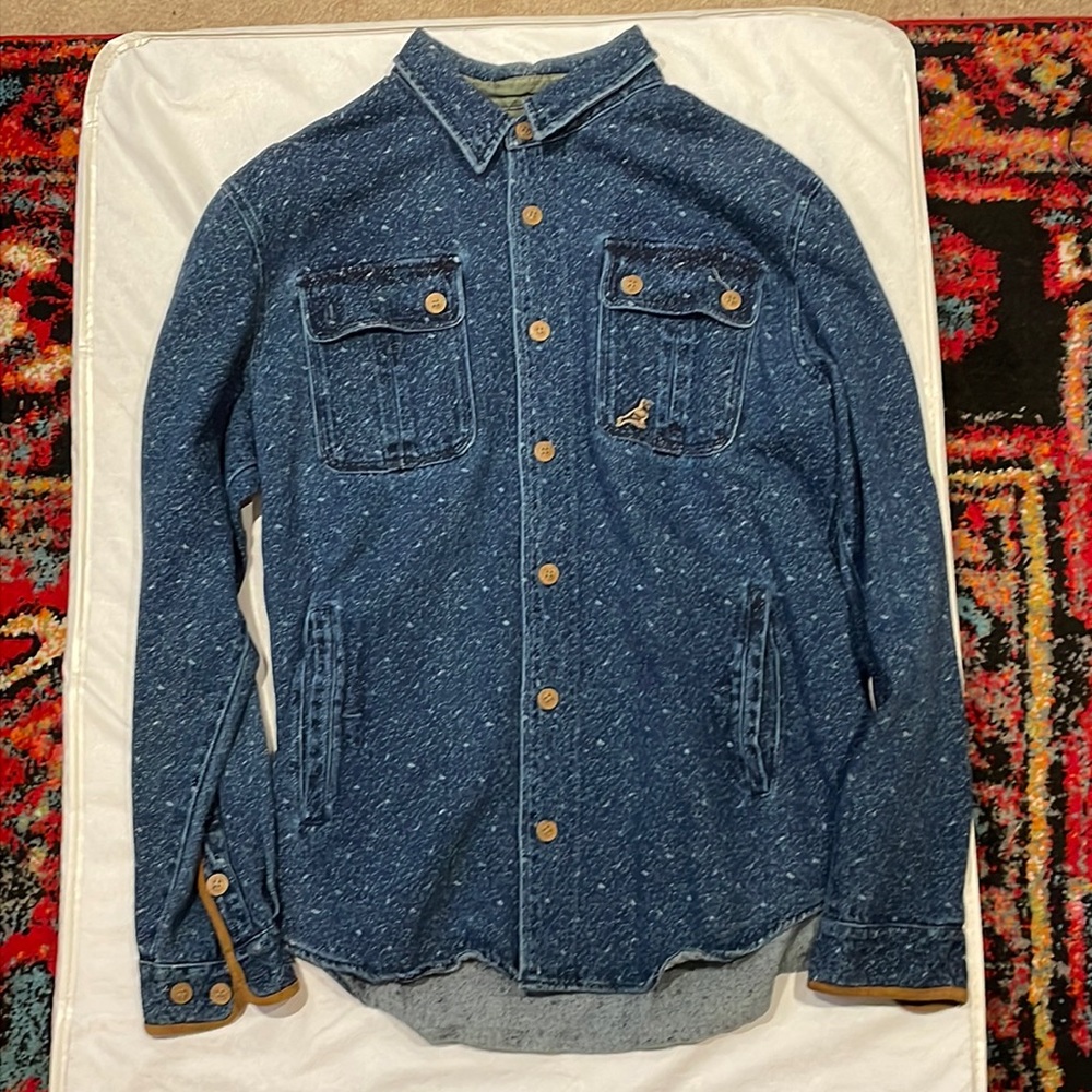 Staple L/S woven Navy Button Down